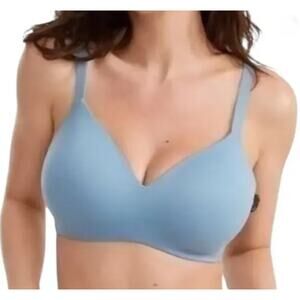 Wacoal T-Shirt Bra 852189 How Perfect Wire Free Blue 38D